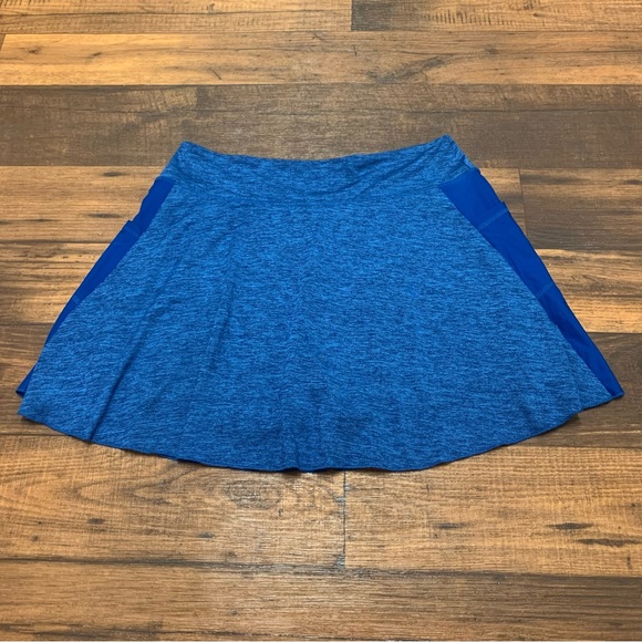 Nidalee Women’s Running Athletic Tennis Blue Skirt Active Sports Golf Skort XL - Picture 5 of 9